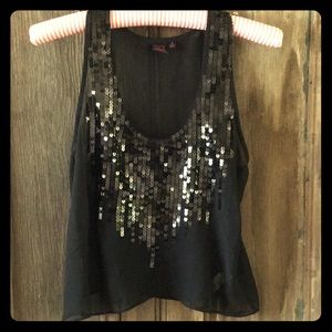 NWOT Material Girl Sheer Tank